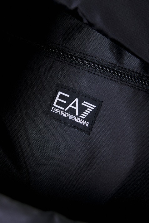 EA7 Рюкзак с повторяющимся логотипом (Черный цвет), артикул 276186-2R903 | Фото 4