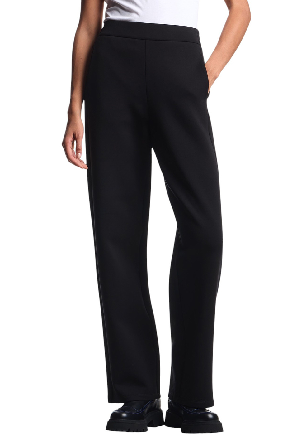 Женский Emporio Armani Брюки с эластичным поясом (цвет ), артикул EW002797-AF10002 | Фото 3
