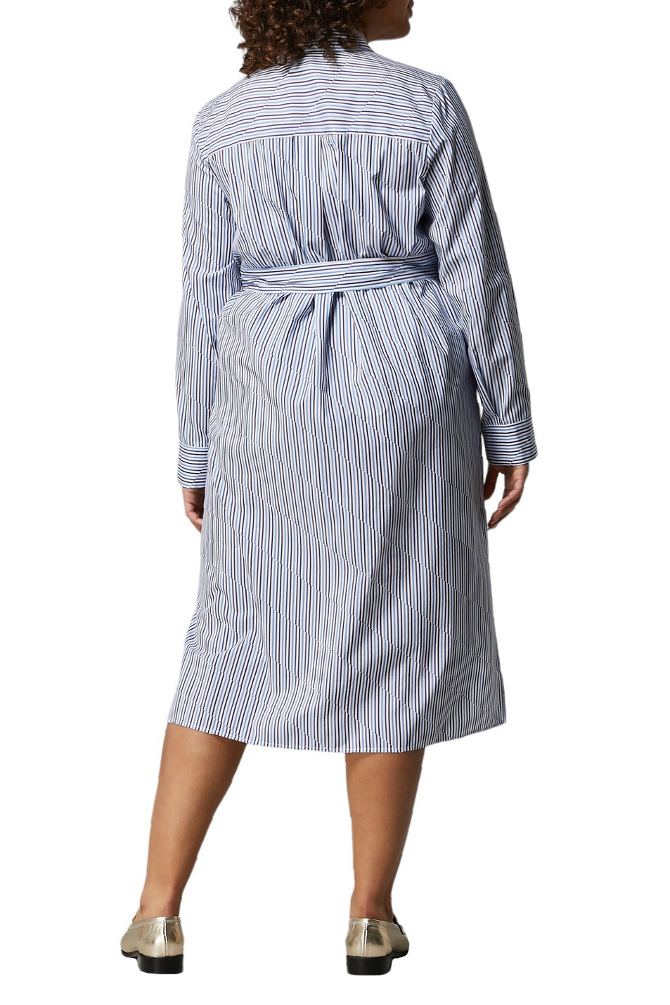 Женский Persona Платье-рубашка VALLO из хлопка и вискозы (цвет ), артикул 2413221191 | Фото 4