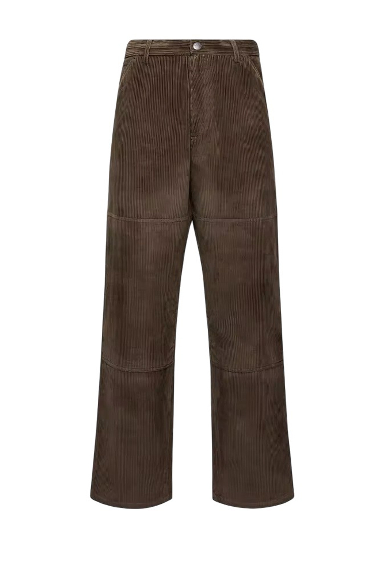 Брюки штроксовые|Основной цвет:Хаки Мужской Moncler Брюки штроксовые (цвет ), артикул K20912A00023-549UU | Фото 1