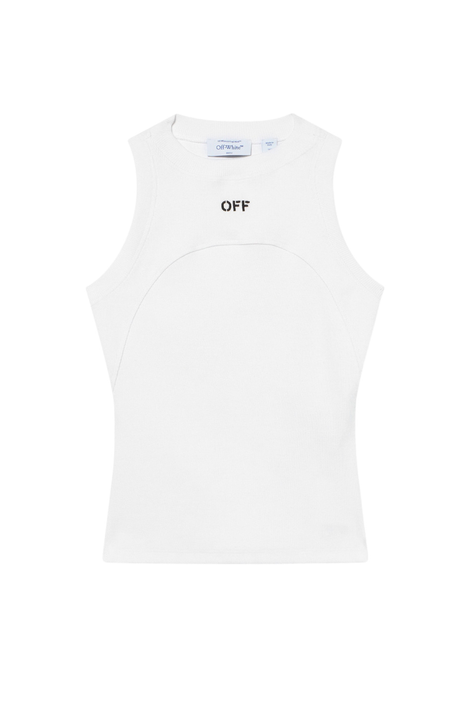 Женский Off-White Топ с логотипом (цвет ), артикул OWAD236C99JER0010110 | Фото 1