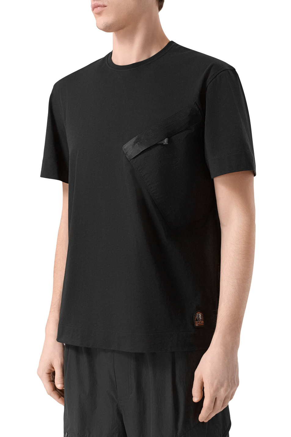 Футболка BAILDON из натурального хлопка|Основной цвет:Черный Мужской Parajumpers Футболка BAILDON из натурального хлопка (цвет ), артикул PMTSRY02 | Фото 4