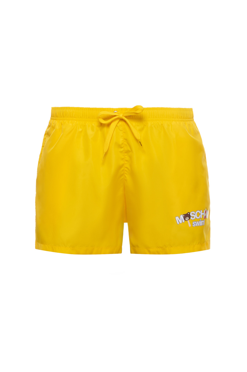Шорты для плавания с принтом|Основной цвет:Желтый|Артикул:A4251-9301 | Фото 1