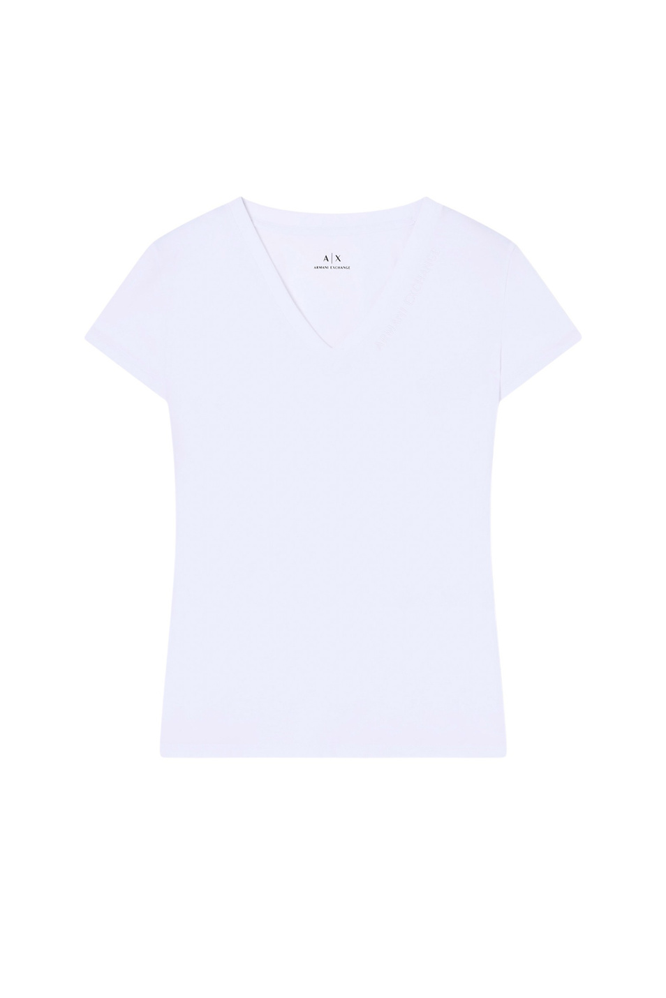 Женский Armani Exchange Футболка с вышитым логотипом (цвет ), артикул XW001355-AF16294 | Фото 1