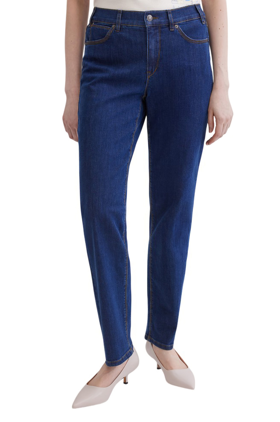 Женский Gerry Weber Джинсы из эластичного хлопка (цвет ), артикул 922006-68001 | Фото 4