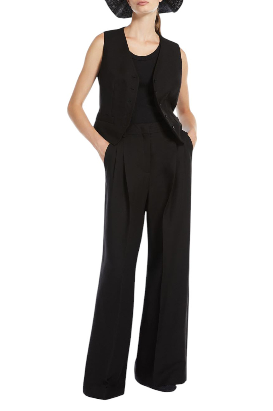 Женский Weekend Max Mara Топ MULTIC из хлопка (цвет ), артикул 2515941022 | Фото 2