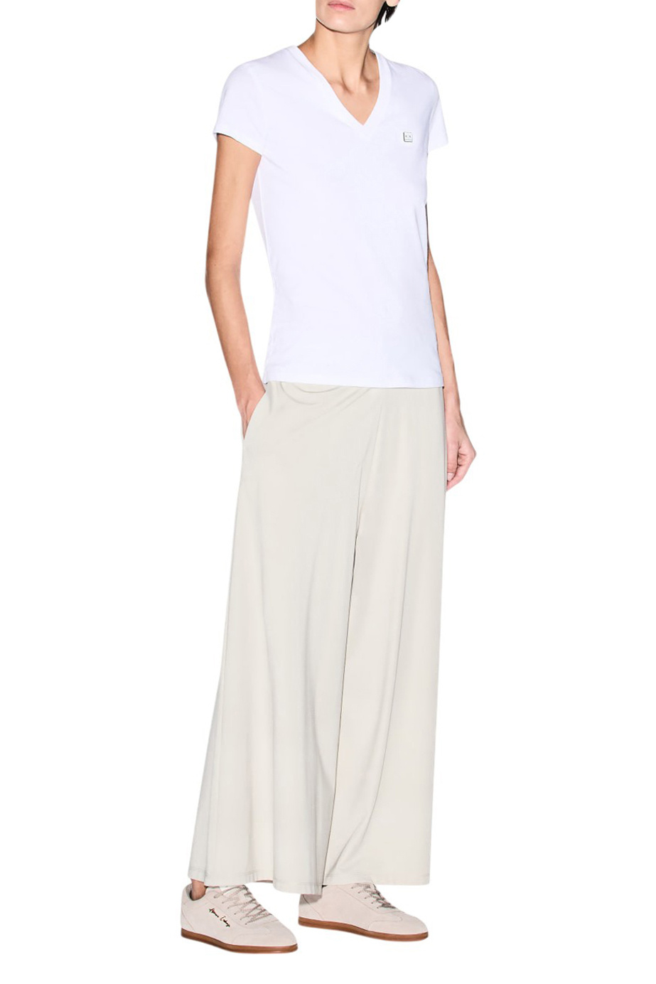 Женский Armani Exchange Брюки из смесовой вискозы (цвет ), артикул XW002051-AF21296 | Фото 3