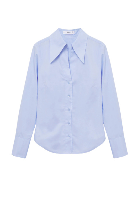 Mango Базовая рубашка STRECHI-H из эластичного хлопка ( цвет), артикул 17050094 | Фото 1