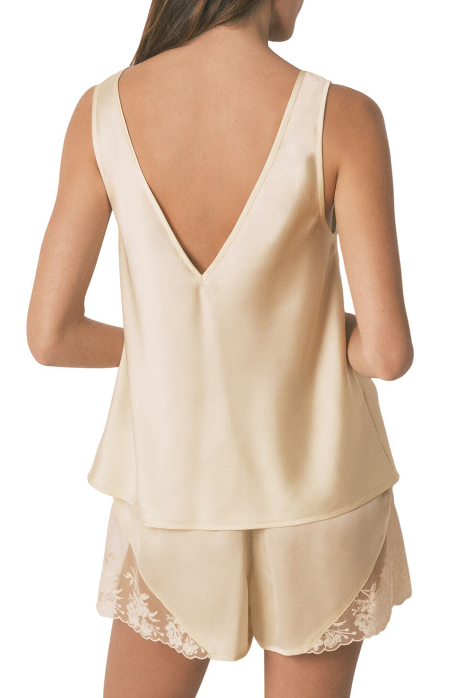 Женский Women'secret Пижама атласная с кружевом (цвет ), артикул 2543700 | Фото 3