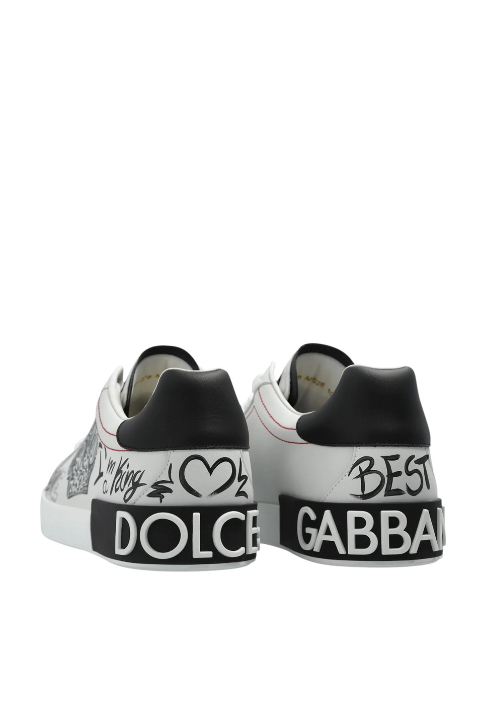 Мужской Dolce & Gabbana Кеды Portofino из натуральной кожи (цвет ), артикул CS1760-A9AG1 | Фото 5
