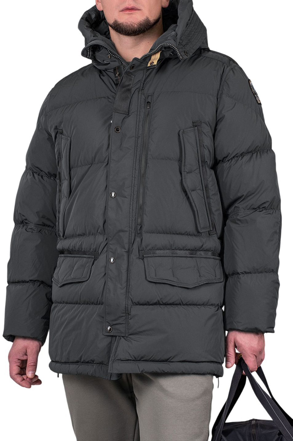 Мужской Parajumpers Куртка HARRASEEKET стеганая (цвет ), артикул PMPUHF03 | Фото 3