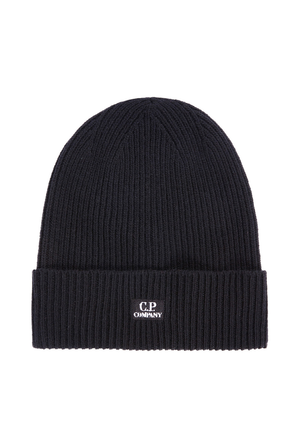 Мужской C.P. Company Вязаная шапка из смесовой шерсти с логотипом (цвет ), артикул 13CMAC313A005504A | Фото 1