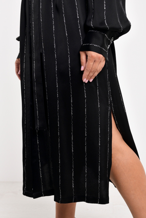 Marina Rinaldi Платье-рубашка из вискозы ( цвет), артикул 2221130 | Фото 4