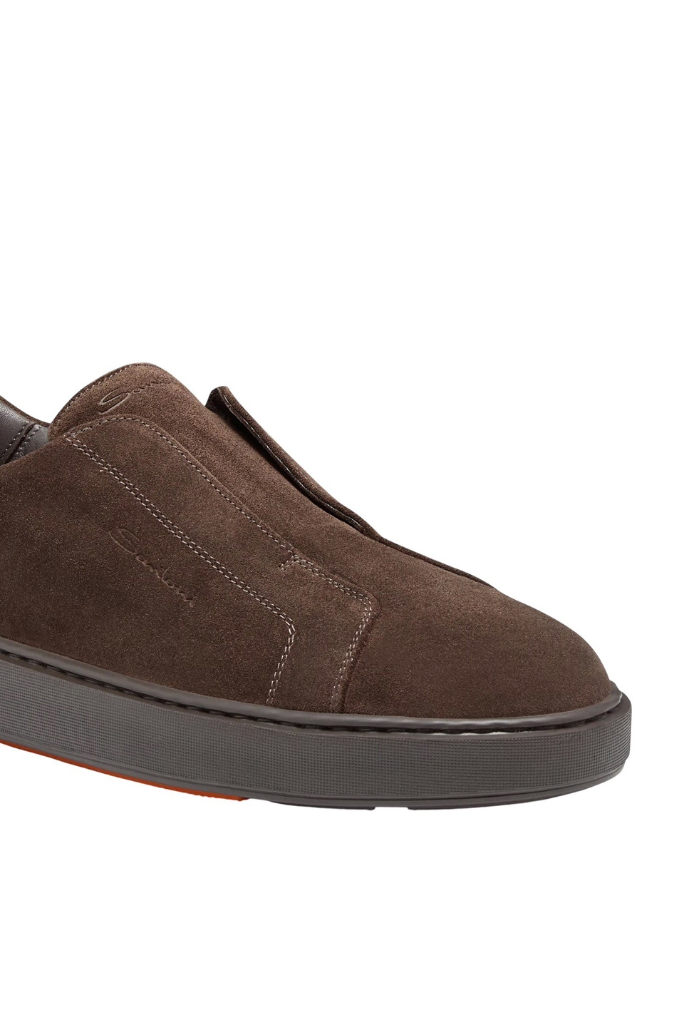 Мужской Santoni Кеды VICTORY из натуральной замши (цвет ), артикул MBCD21995SMOTSEYT50 | Фото 5