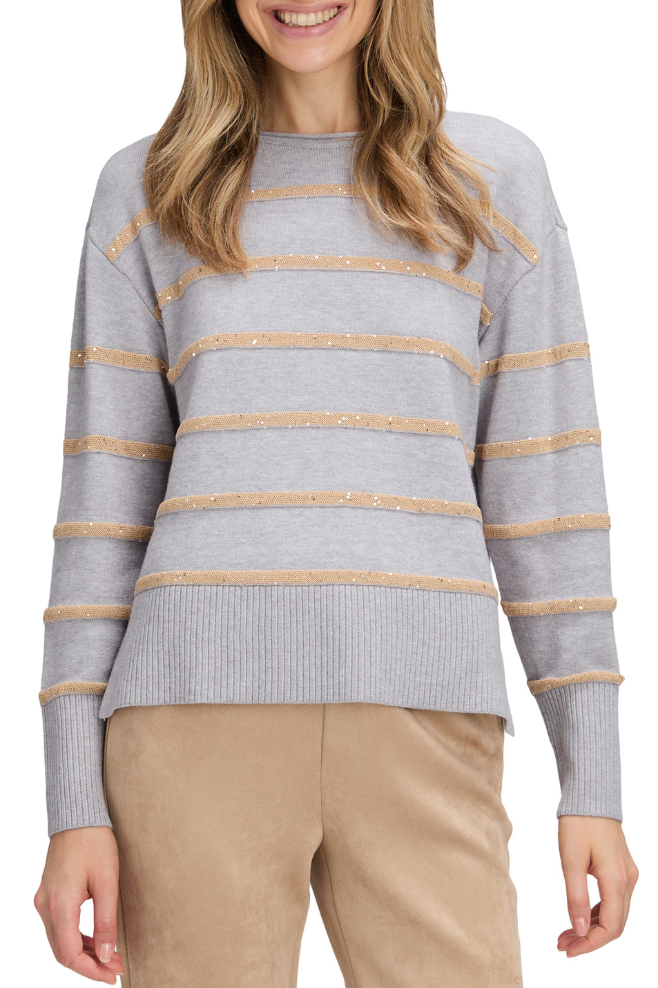 Женский Betty Barclay Джемпер со стразами (цвет ), артикул 5305/1582 | Фото 4