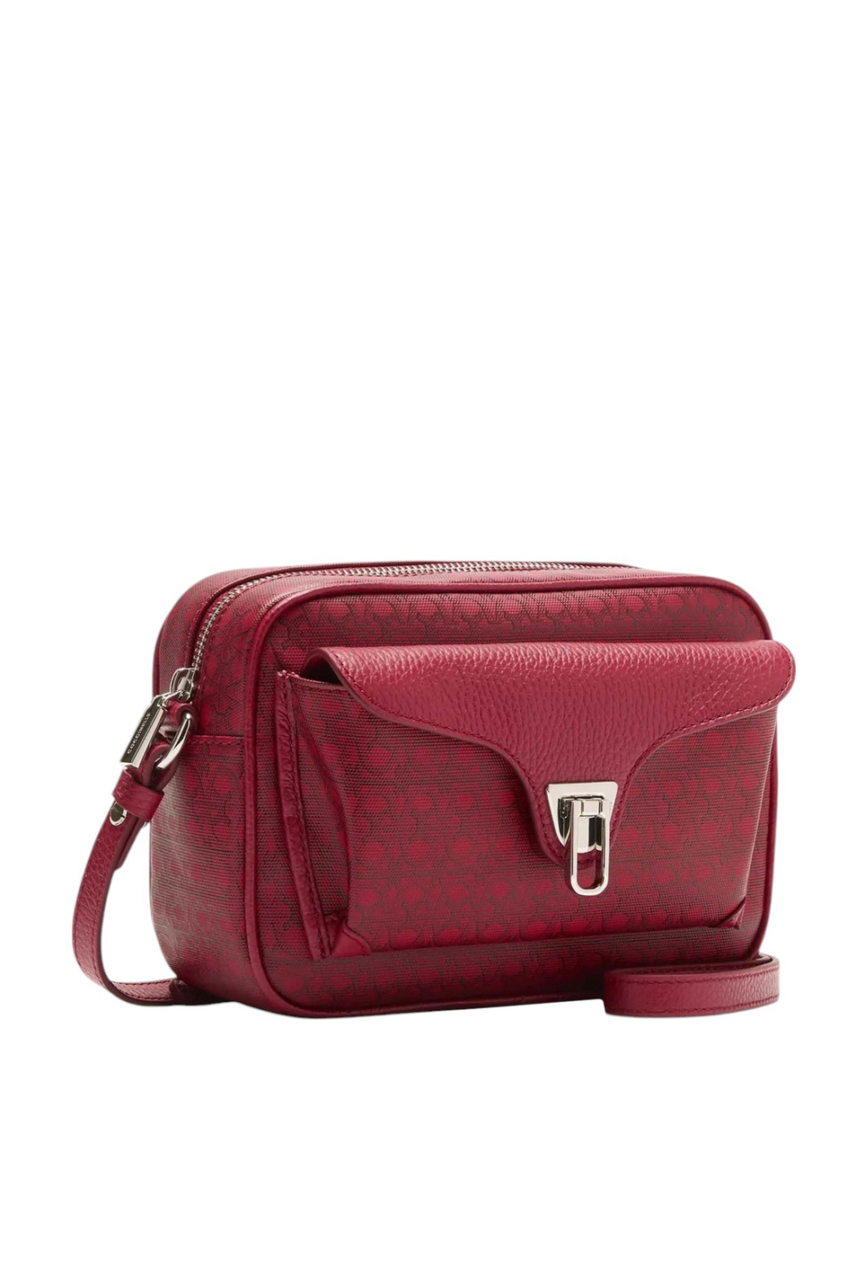 Женский Coccinelle Сумка BEAT COATED MONOGRAM SMALL из комбинированного материала (цвет ), артикул E1S0J150201 | Фото 2