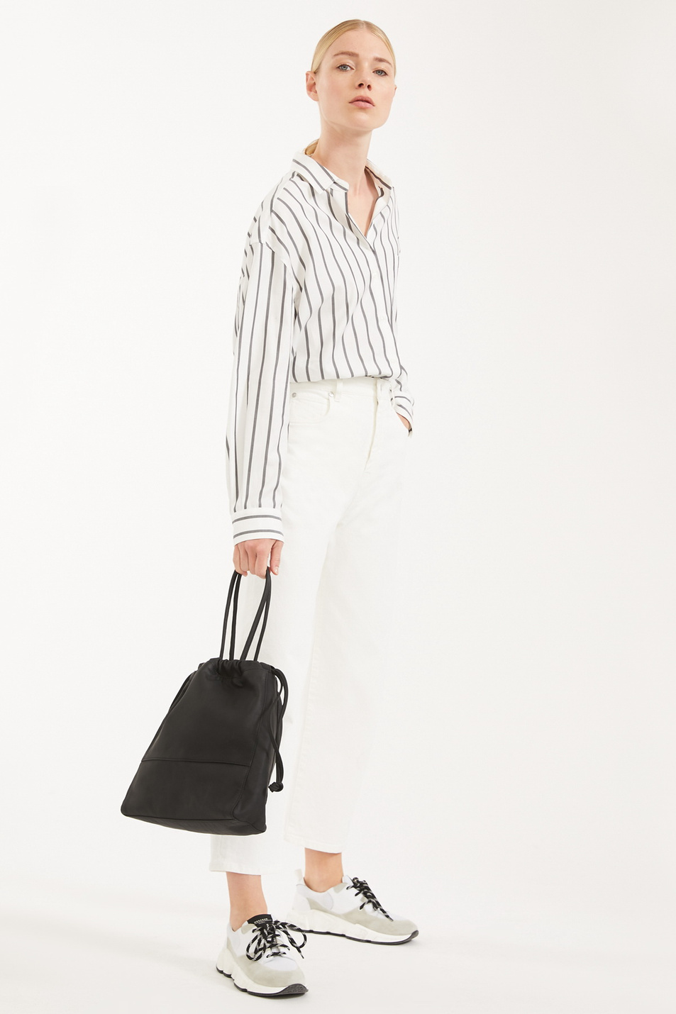 Женский Weekend Max Mara Рубашка из натурального хлопка LIBANO (цвет ), артикул 51910307 | Фото 3