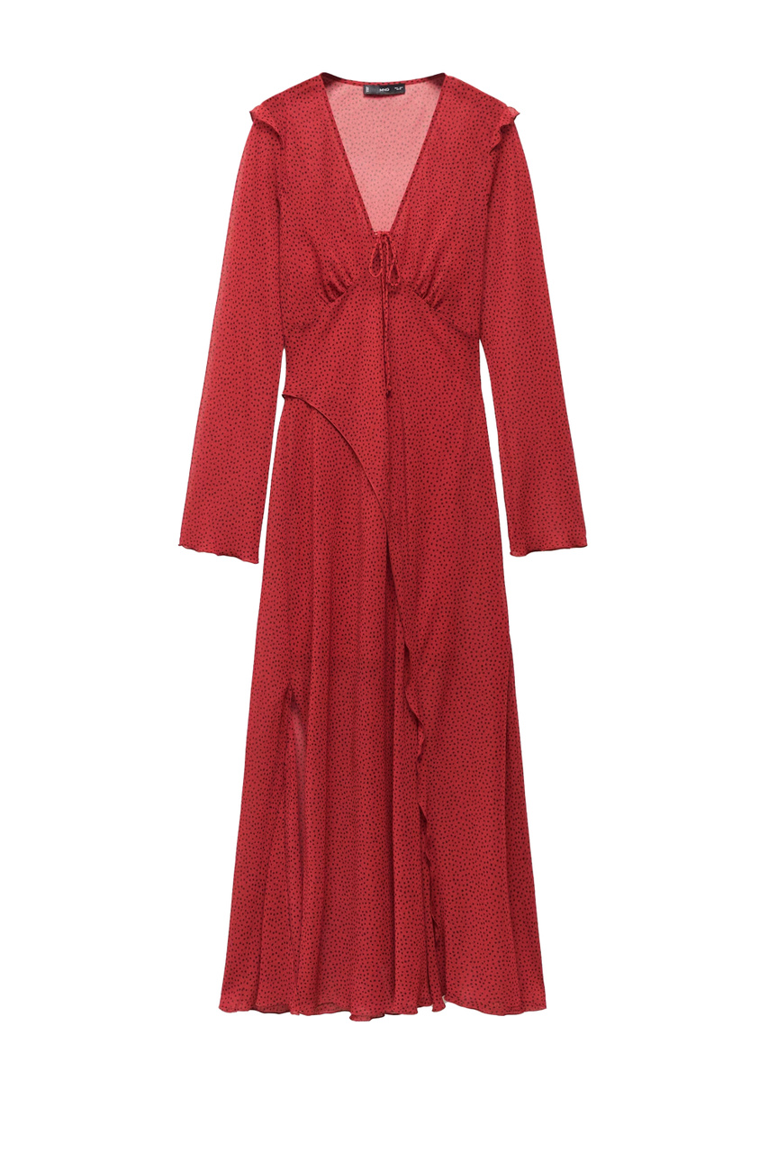 Платье ROSES с принтом|Основной цвет:Красный|Артикул:67094071 | Фото 1