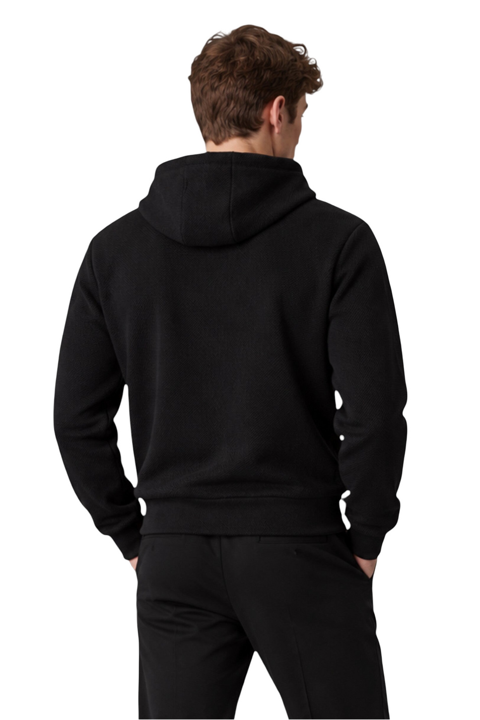 Мужской Emporio Armani Толстовка из эластичного хлопка с капюшоном (цвет ), артикул EM000644-AF25028 | Фото 5