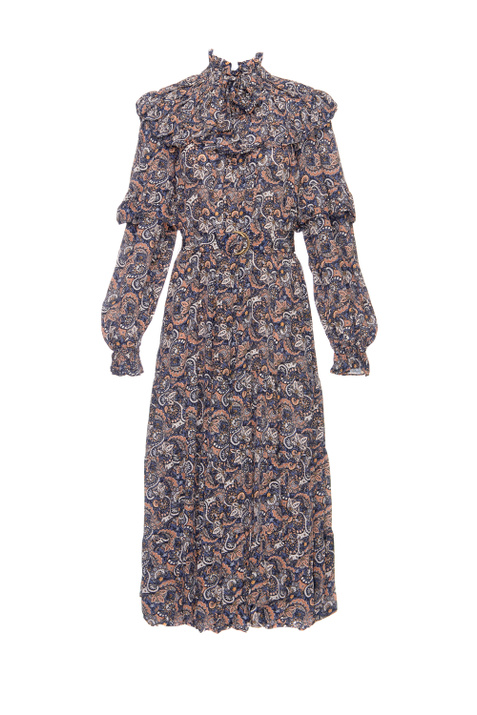 Ulla Johnson Платье Annalisa Gown из шелка ( цвет), артикул FA210116 | Фото 1