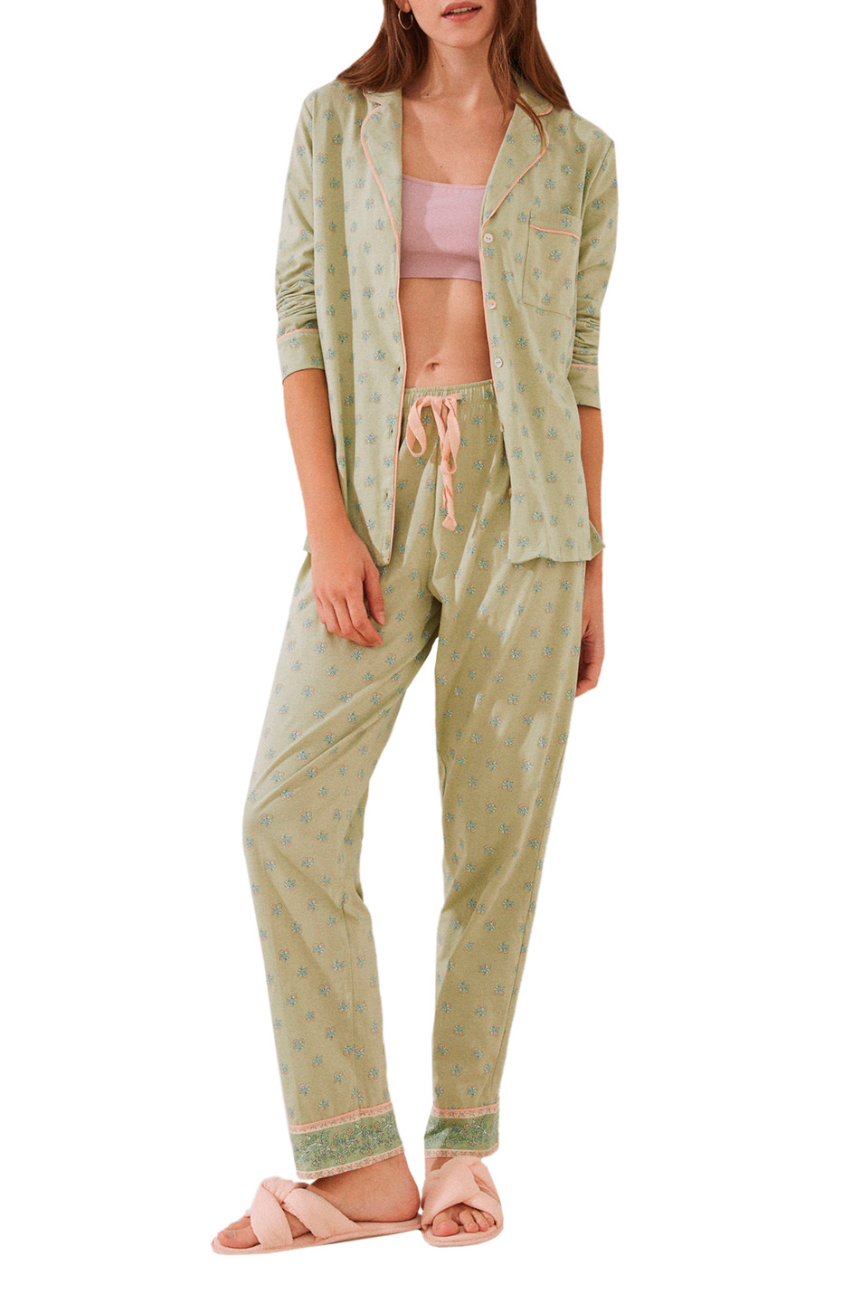 Women'secret Пижама в рубашечном стиле с принтом (цвет ), артикул 3594622 | Фото 1