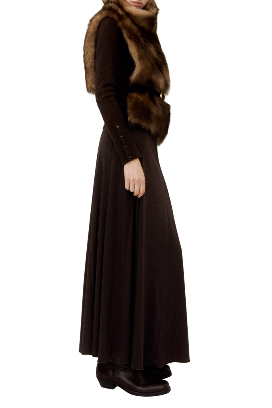 Женский Mango Юбка ODETTE А-силуэта (цвет ), артикул 27061313 | Фото 2