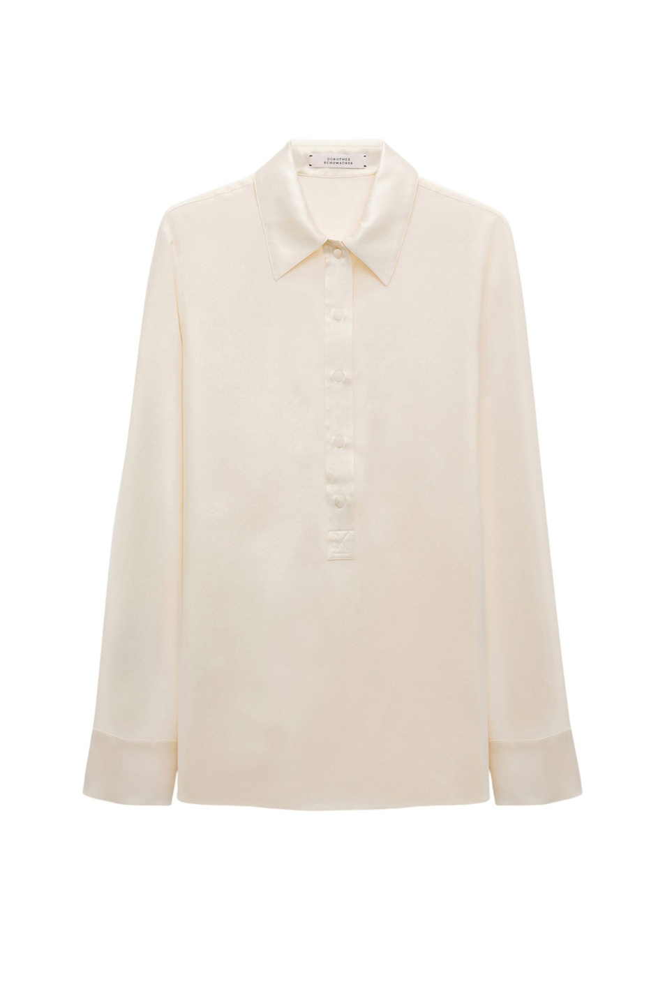 Женский Dorothee Schumacher Блузка SENSE OF SHINE из шелка (цвет ), артикул 247306 | Фото 1