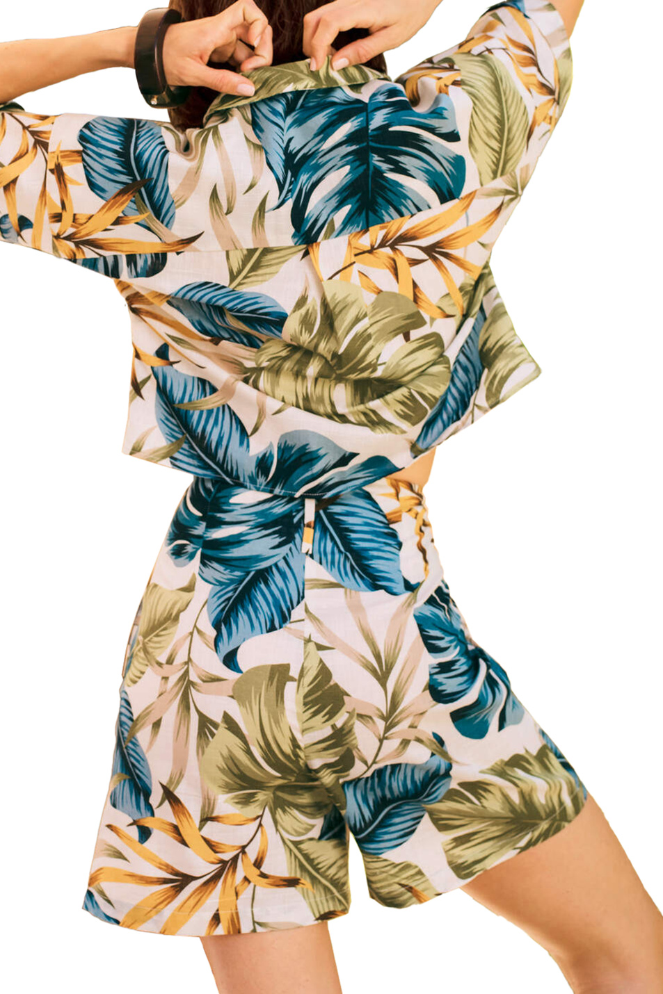 Orsay Короткая рубашка с принтом (цвет ), артикул 617021 | Фото 3