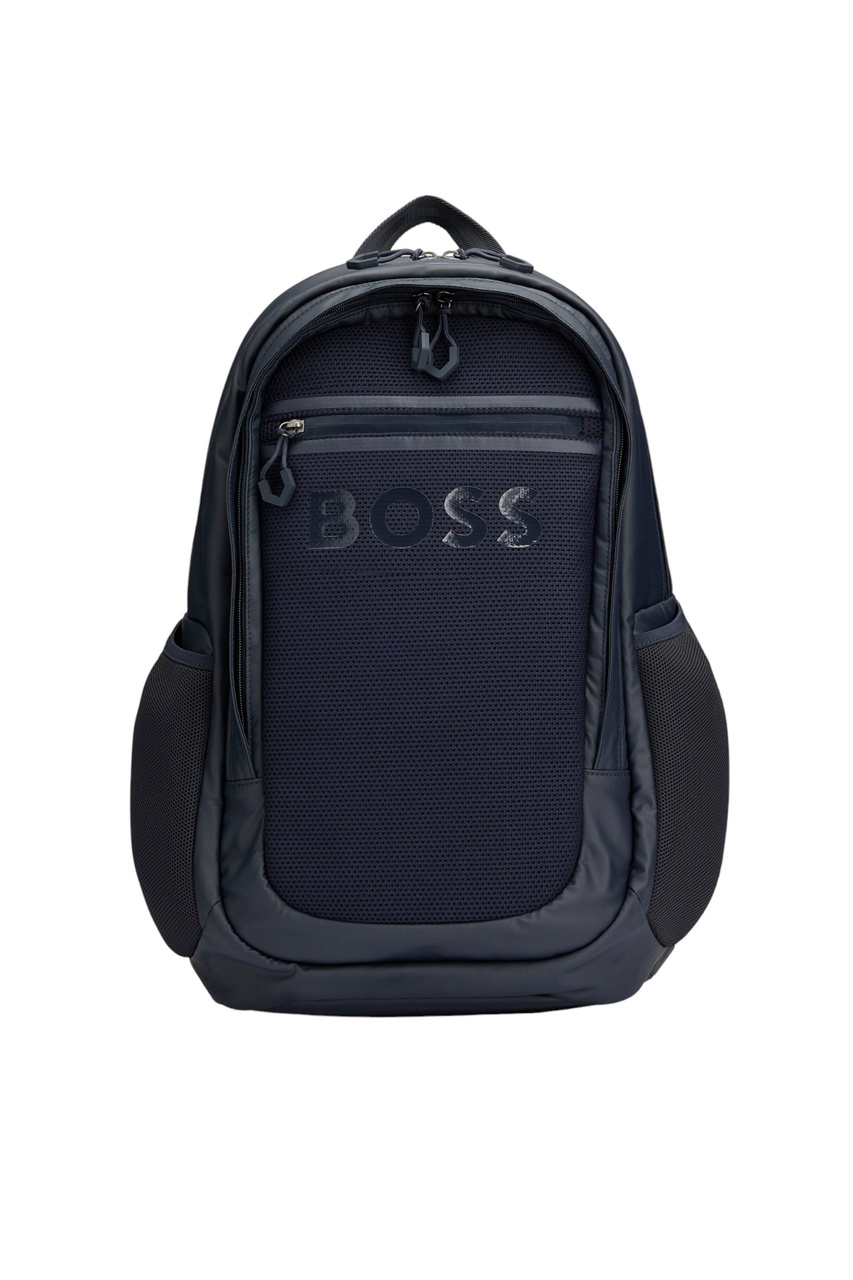 Рюкзак с логотипом|Основной цвет:Синий|Артикул:50504333 | Фото 1