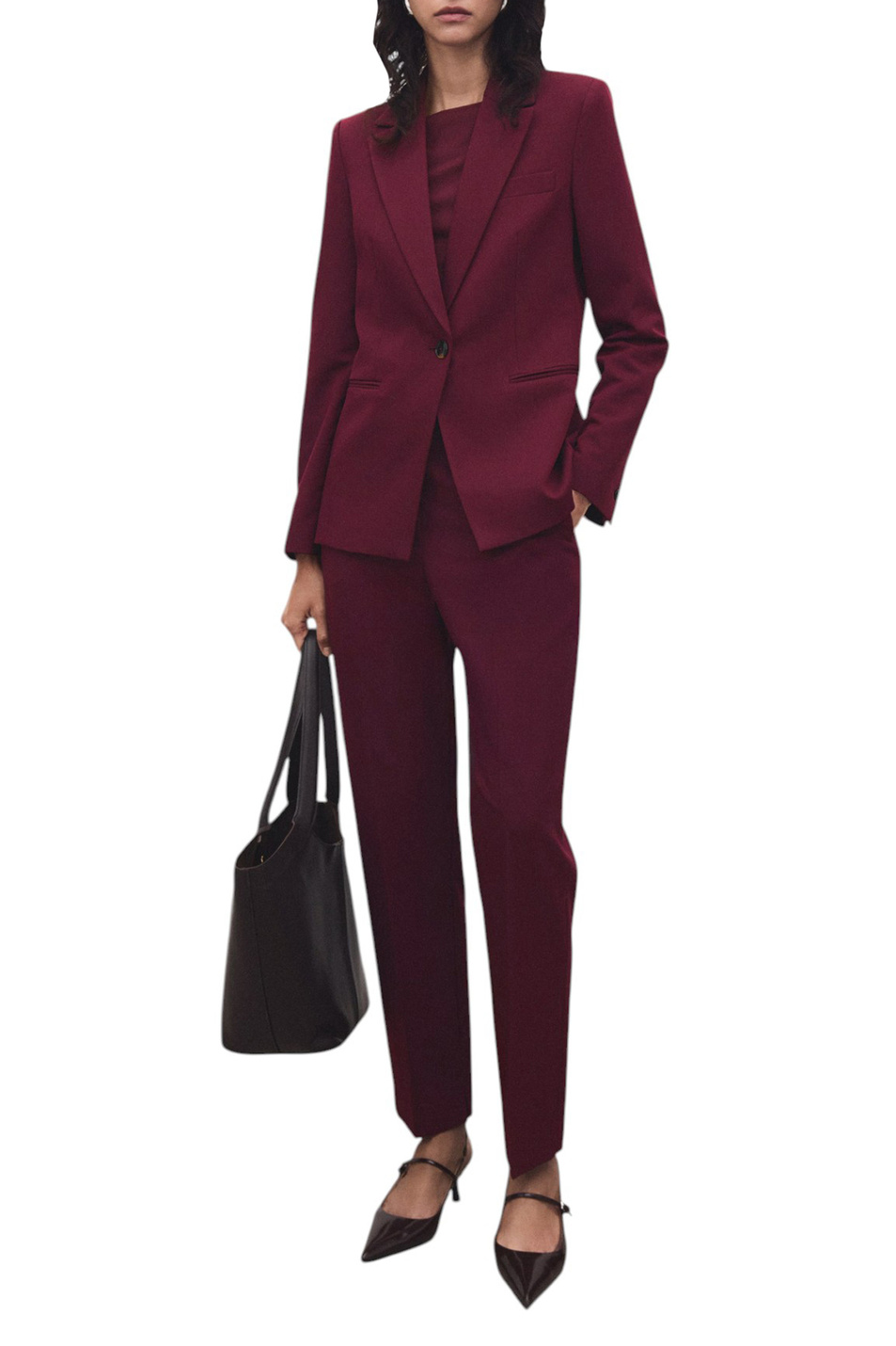 Женский Mango Пиджак BOREAL приталенного кроя (цвет ), артикул 17045806 | Фото 2