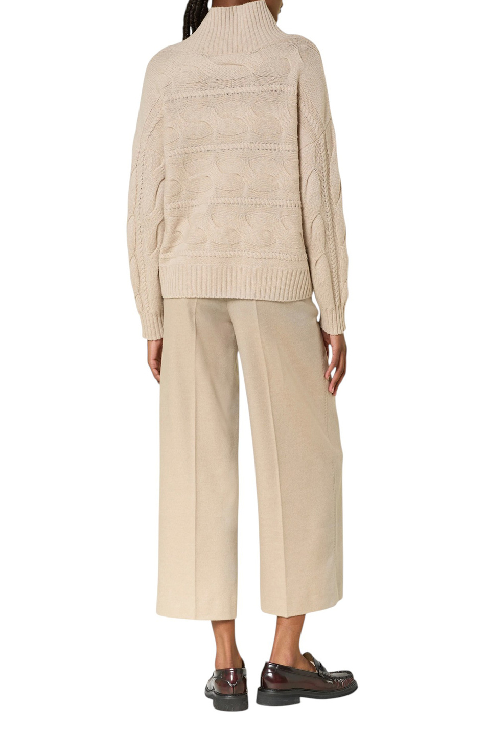 Женский Max Mara Свитер VODKA из шерсти и кашемира (цвет ), артикул 2526366042 | Фото 4