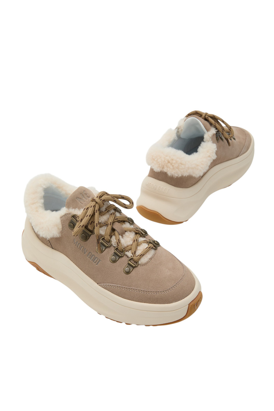 Кроссовки MOON247|Основной цвет:Бежевый Женский Moon Boot Кроссовки MOON247 (цвет ), артикул 80D2490040 | Фото 3