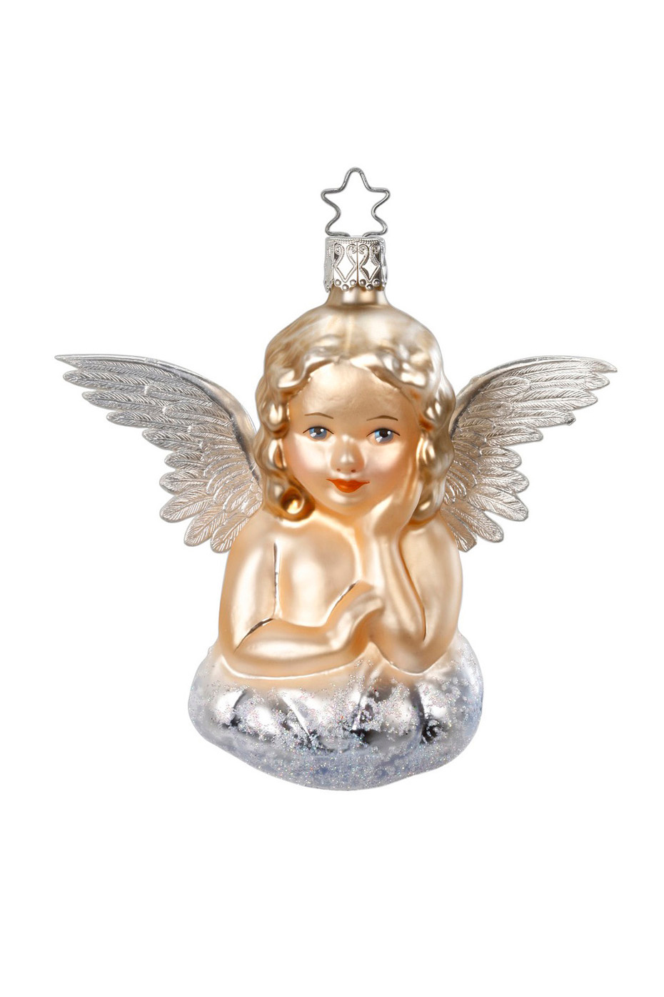 Не имеет пола Inge's Christmas Елочная игрушка "Ангел", 10,5 см (цвет ), артикул 10020S014 | Фото 1