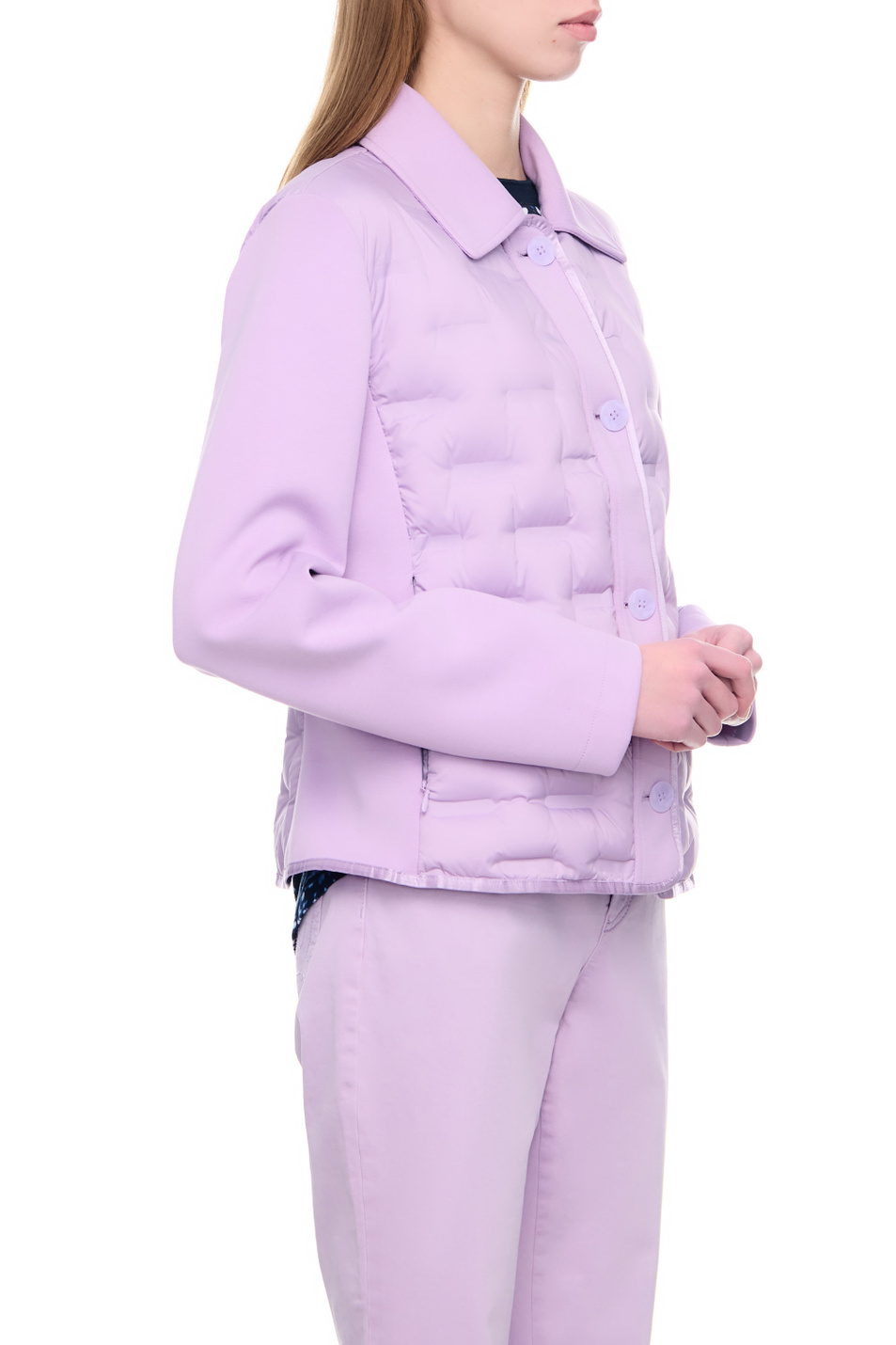 Женский Gerry Weber Однотонная куртка на пуговицах (цвет ), артикул 150001-31195 | Фото 6