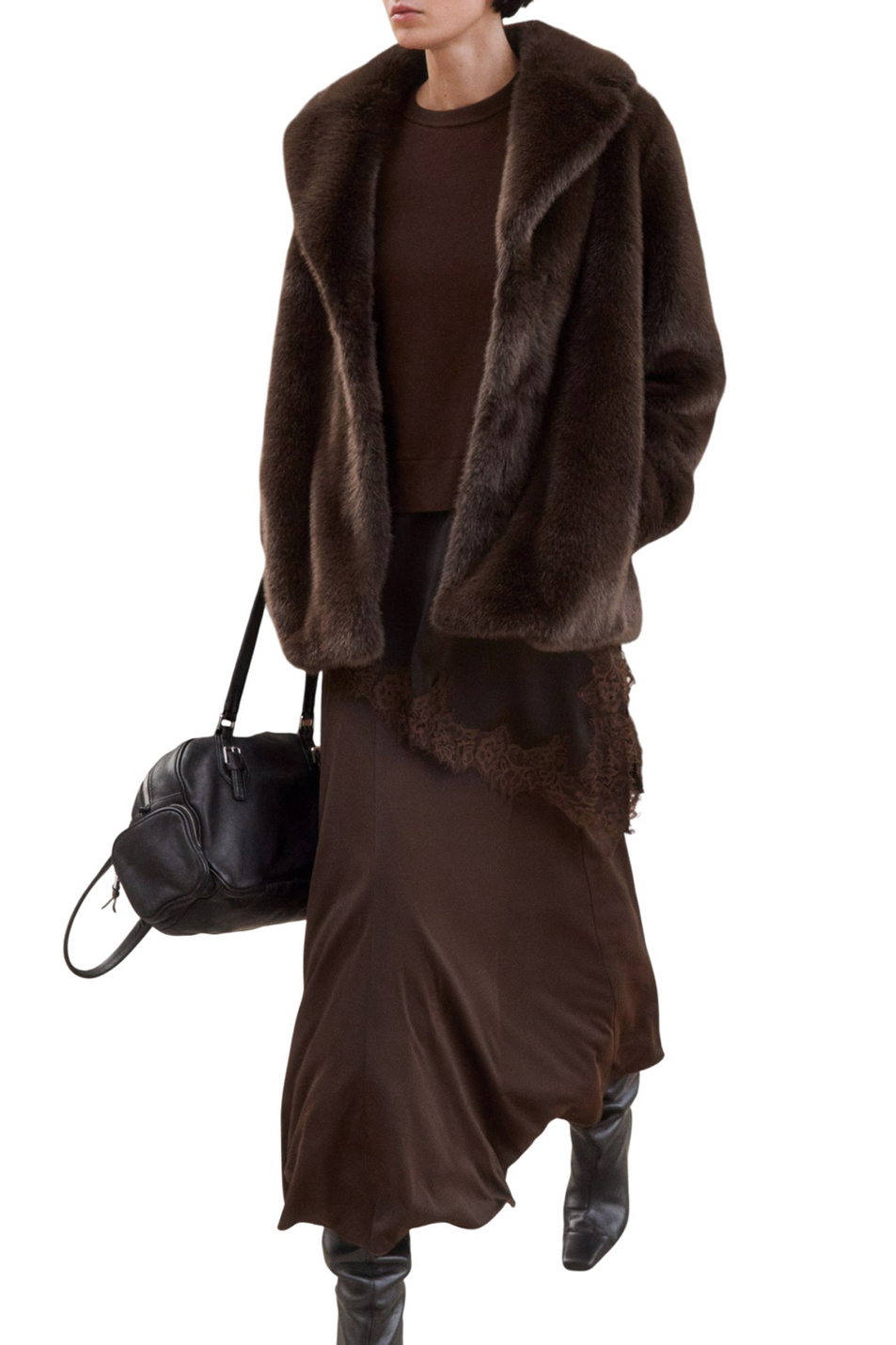 Женский Mango Джемпер NAT с кружевной отделкой (цвет ), артикул 27084092 | Фото 2