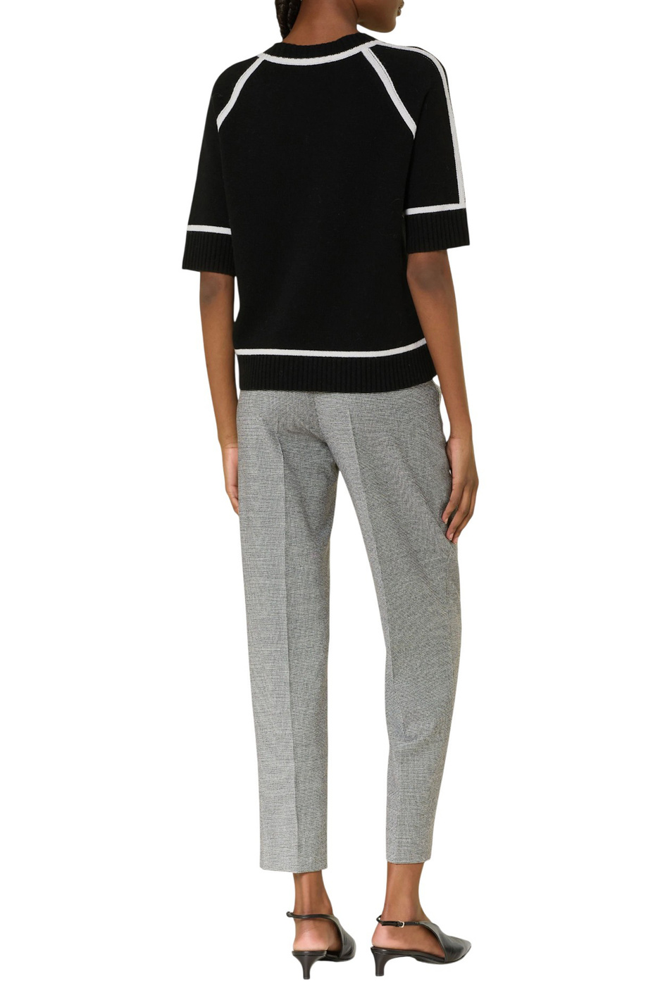 Женский Max Mara Брюки RANIA из эластичной шерсти (цвет ), артикул 2526136032 | Фото 4