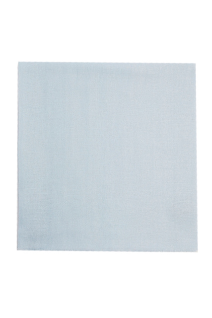 Однотонный шарф|Основной цвет:Голубой|Артикул:195722 | Фото 1