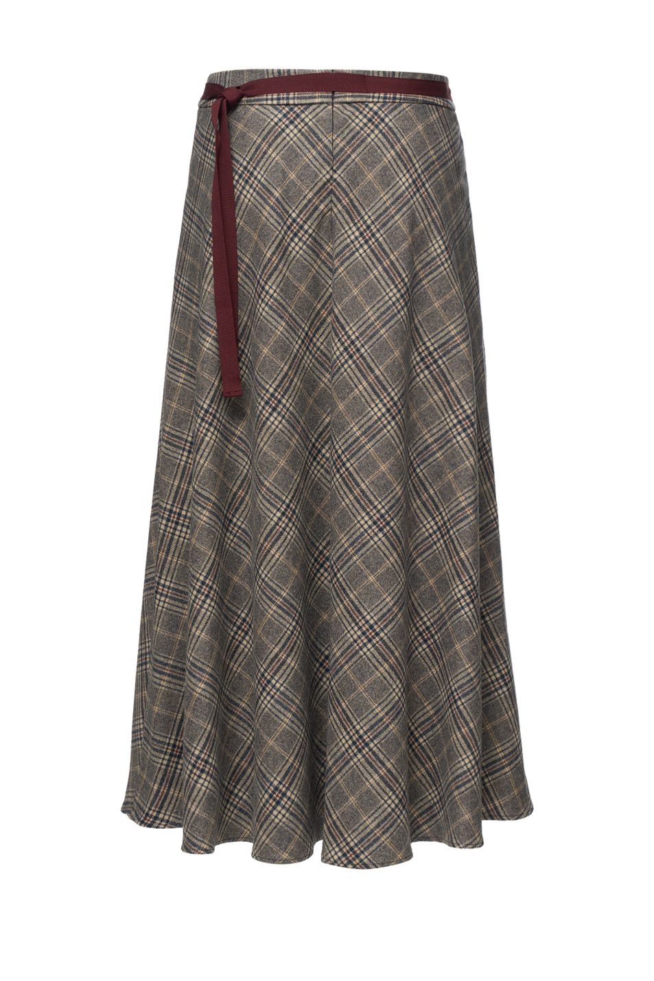 Женский Max Mara Юбка BETA из шерсти в клетку (цвет ), артикул 2629106033 | Фото 2