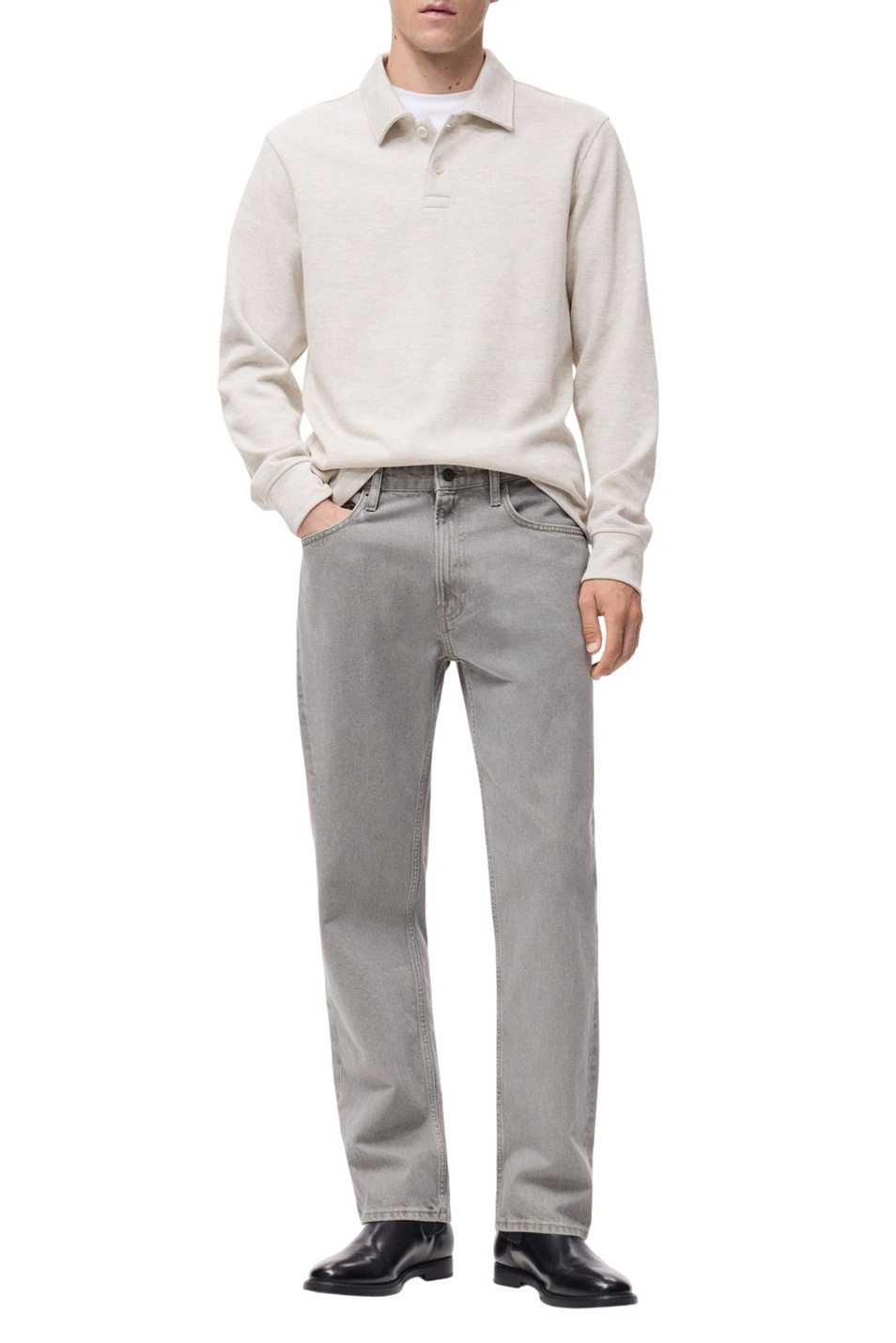 Мужской Mango Man Джемпер поло SHANGAIP (цвет ), артикул 17087897 | Фото 2