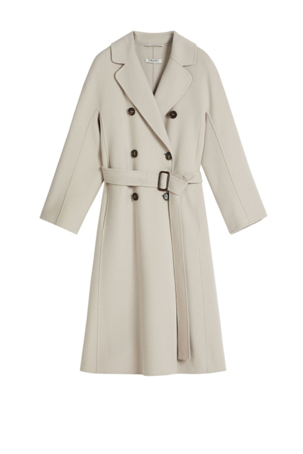 Двубортное пальто RONNIE из натуральной шерсти|Основной цвет:Серый|Артикул:90160519 | Фото 1