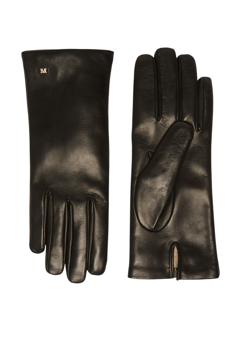 Женский Max Mara Перчатки SPALATO из натуральной кожи (цвет ), артикул 2524566021 | Фото 1