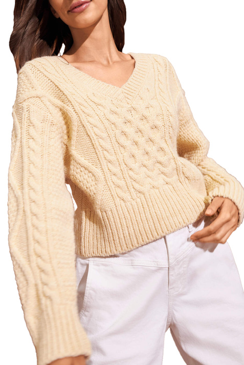 Orsay Укороченный пуловер с V-образным вырезом ( цвет), артикул 507374 | Фото 2