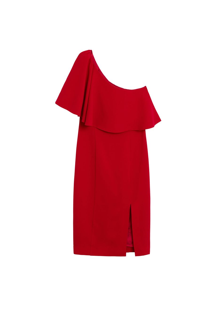 Mango Асимметричное платье с воланом PALACHIN (цвет ), артикул 67036308 | Фото 2
