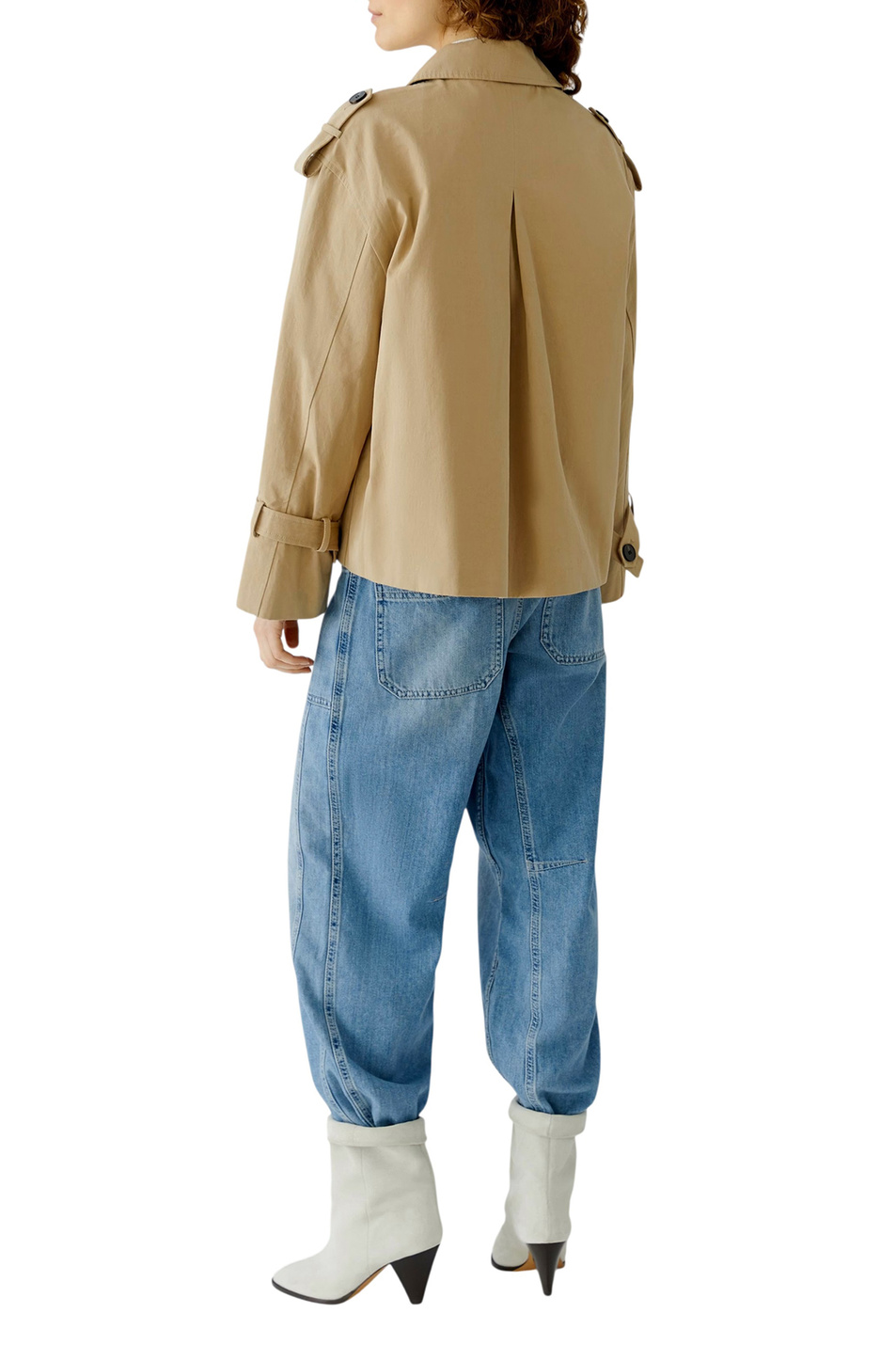 Женский OUI Тренч укороченный (цвет ), артикул 96892 | Фото 5