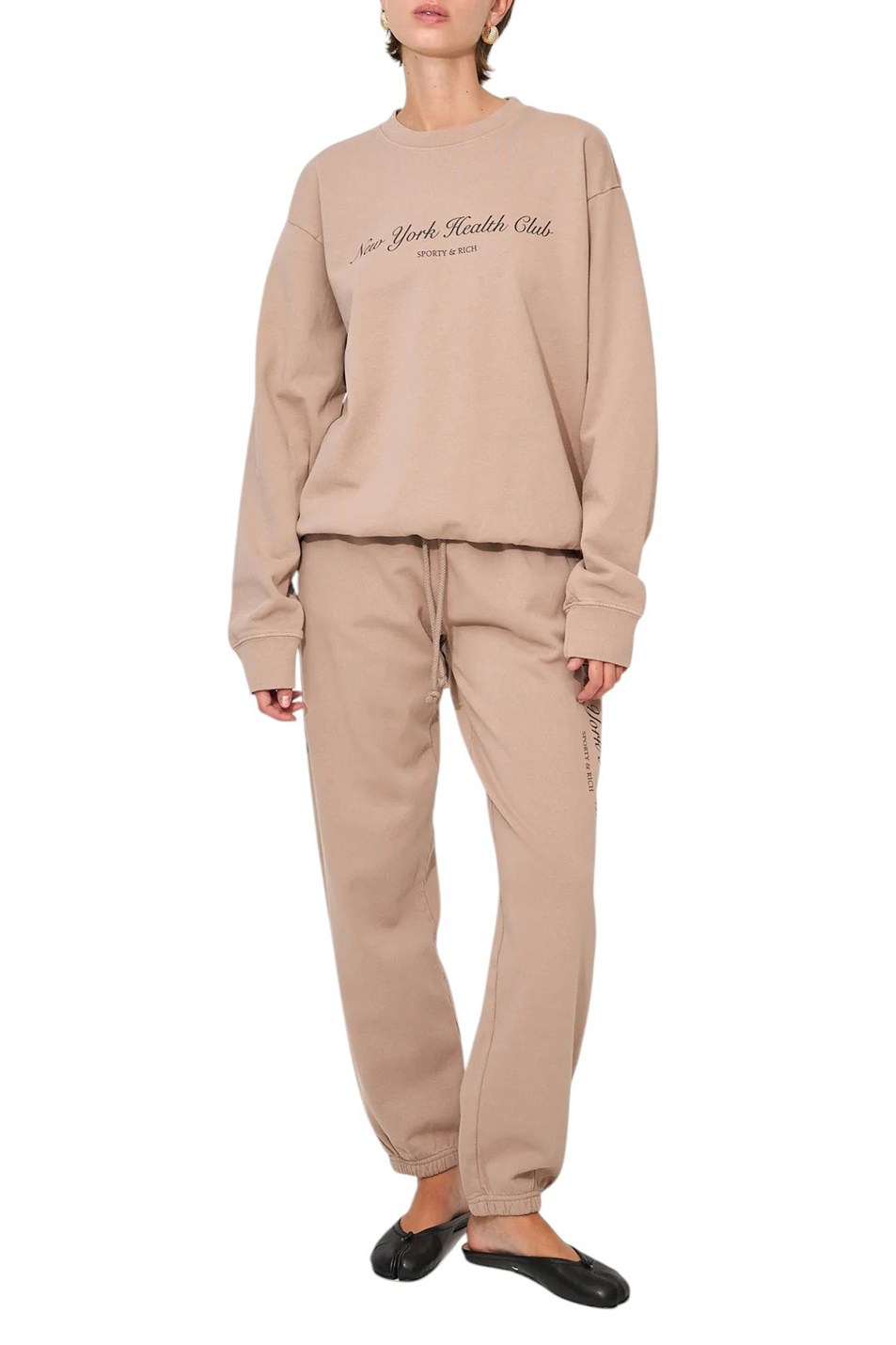 Женский Sporty & Rich Свитшот с принтом (цвет ), артикул ST071512043BE05 | Фото 3