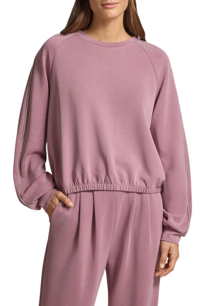 Женский EA7 Свитшот со стразами (цвет ), артикул 7W000444-AF12643 | Фото 4