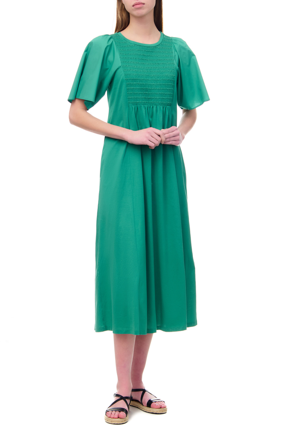 Женский Weekend Max Mara Платье KELLY из натурального хлопка (цвет ), артикул 2356210131 | Фото 2