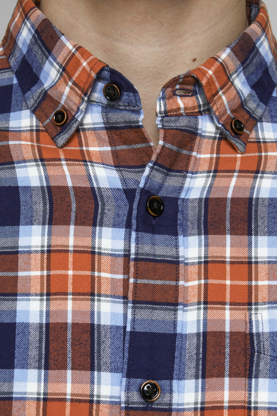 Jack & Jones Рубашка в клетку (цвет ), артикул 12155371 | Фото 7
