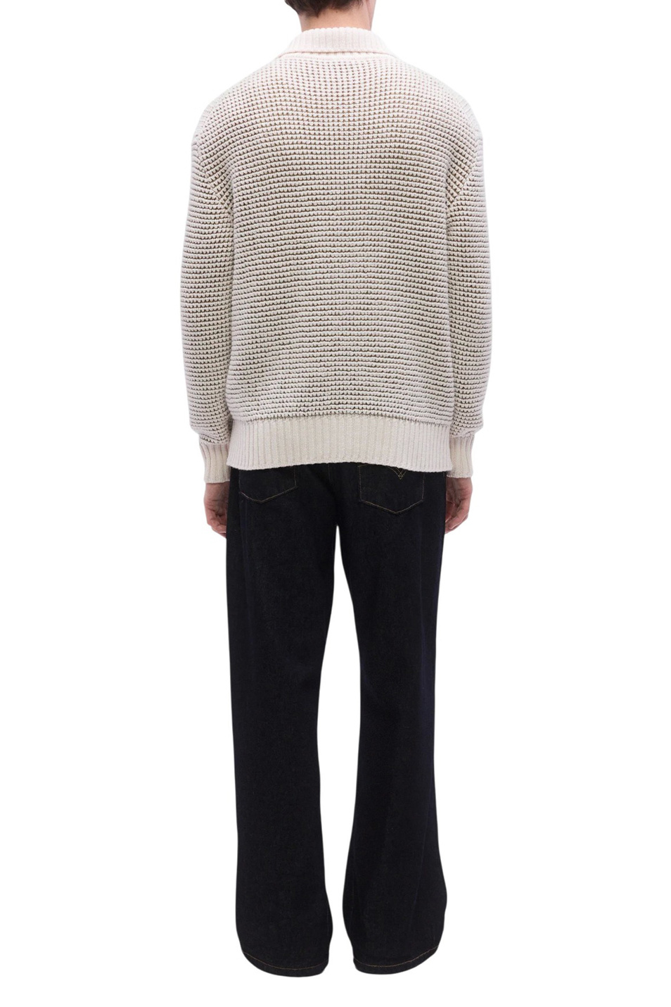 Мужской BOSS Кардиган Ulivi из смесовой шерсти (цвет ), артикул 50555145 | Фото 4