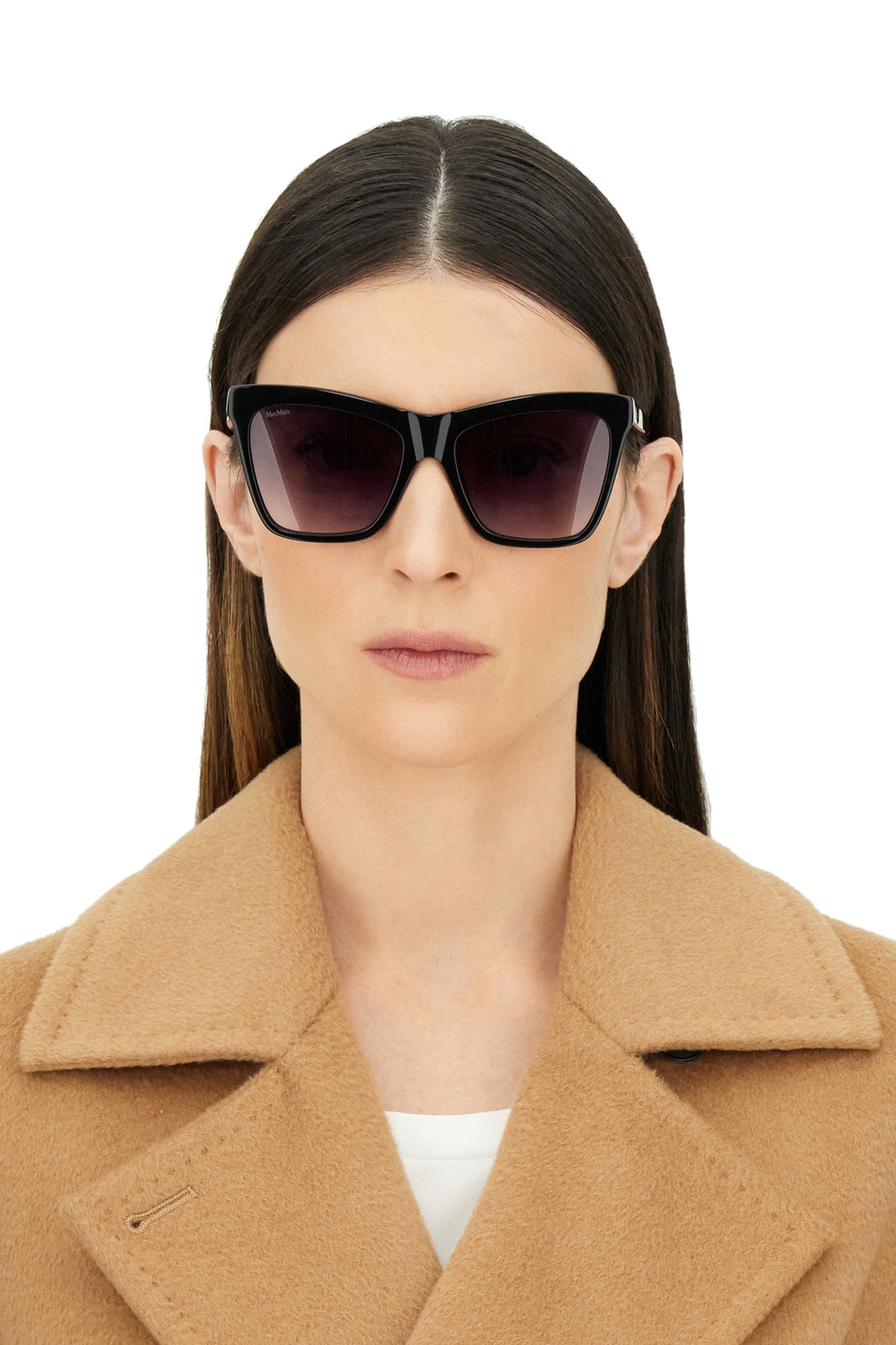 Женский Max Mara Солнцезащитные очки LOGO2 (цвет ), артикул 38064311 | Фото 3